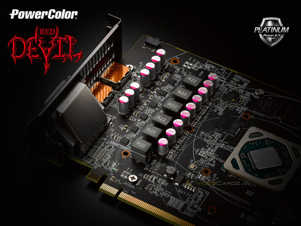 PowerColor lanza un nuevo teaser mostrando el VRM de su próxima Radeon RX 580 Red Devil