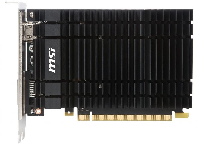 MSI lanza una interesante GeForce GT 1030 con refrigeración pasiva
