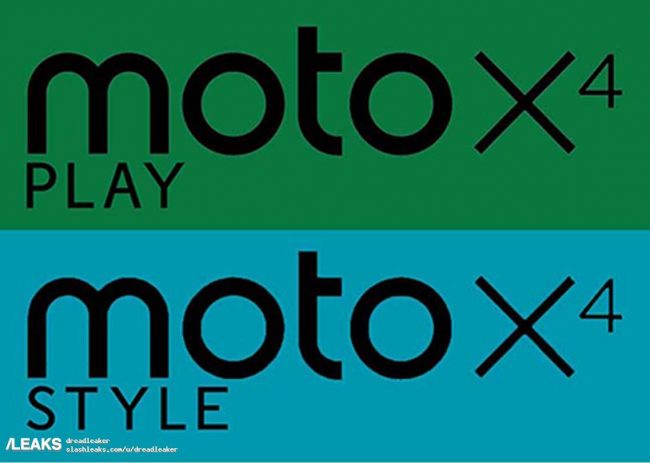 Existirán dos variantes del Moto X4, Play y Style
