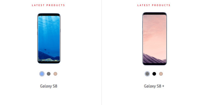 Galaxy S8 y S8 Plus
