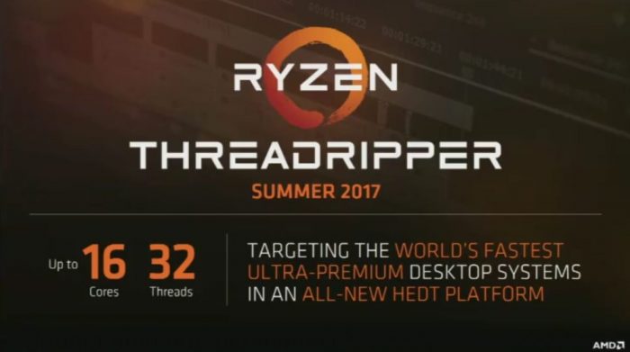 AMD presenta su plataforma Threadripper Ryzen HEDT con hasta 16 núcleos