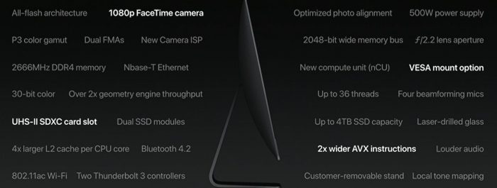 Apple iMac Pro lanzado, con CPU Intel Xeon de 18 núcleos y GPU AMD Radeon Vega