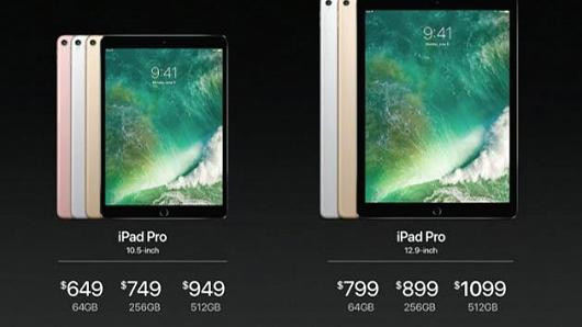 Apple anuncia nuevo iPad de 10,5 pulgadas y un modelo actualizado de 12,9 pulgadas