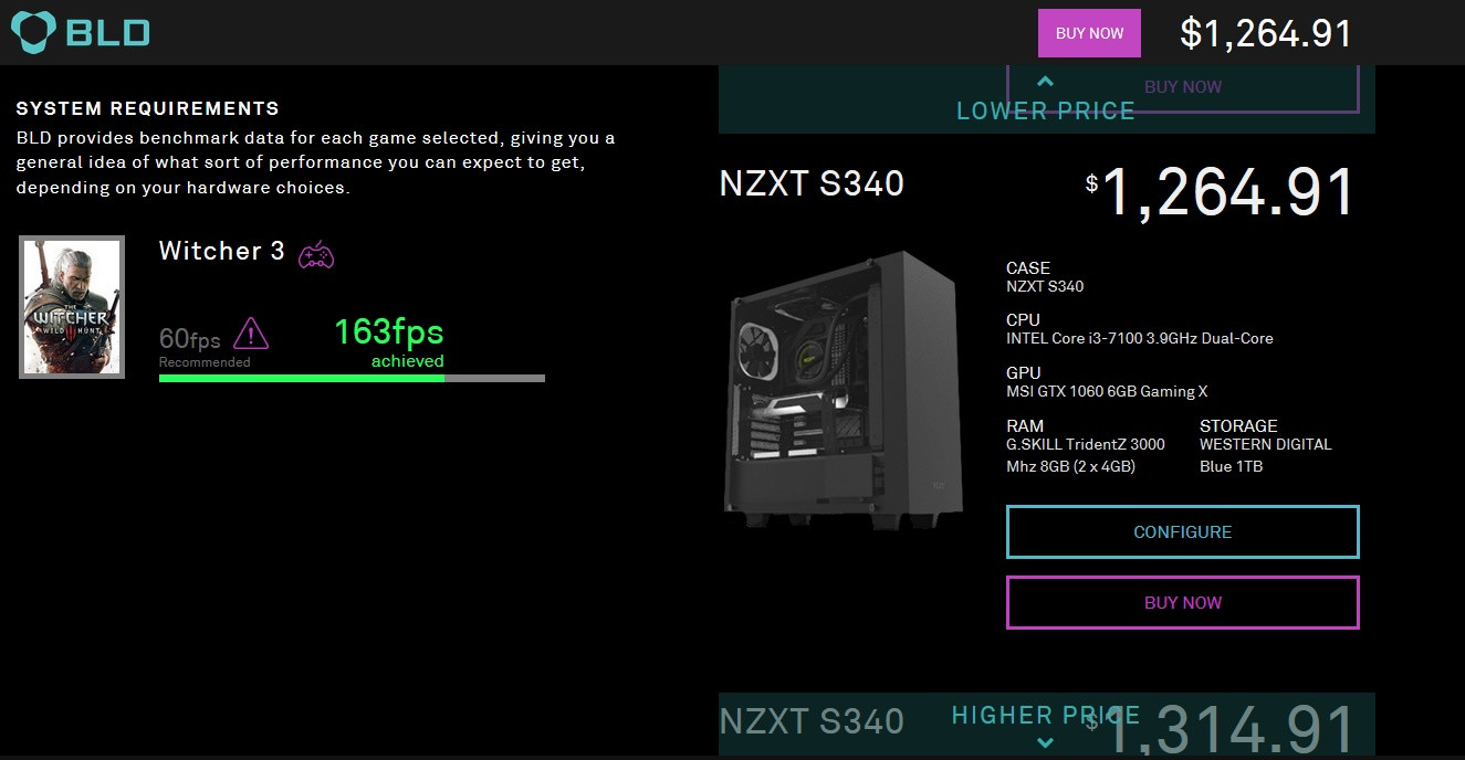 NZXT ofrece un servicio de PCs a medida basado en los juegos que quieras mover