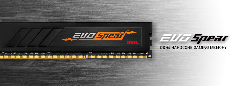 GEIL anuncia EVO Spear, sus nuevos kits de memoria DDR4