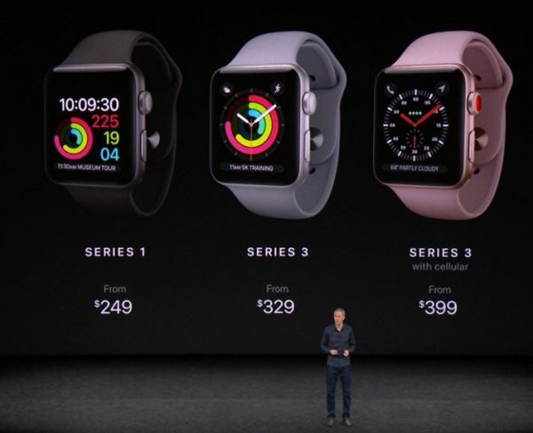 Apple Watch Series 3 ya es oficial