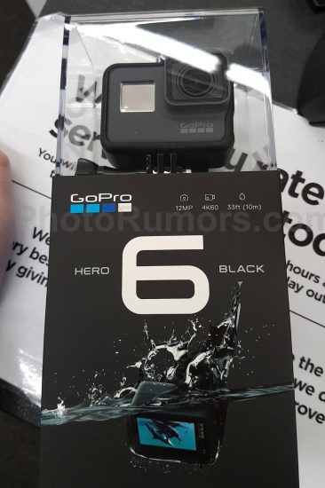 GoPro Hero 6 Black podrá grabar a 4K y 60 FPS
