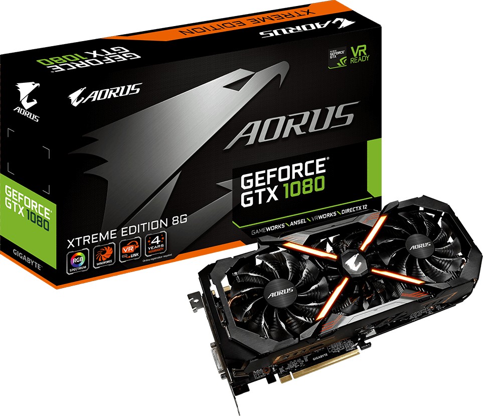 Aorus GeForce GTX 1080 Xtreme Edition lo nuevo de Gigabyte