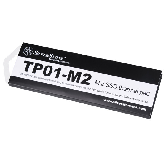 SilverStone lanza las almohadillas térmicas TP01-M2 para su M2 SSD