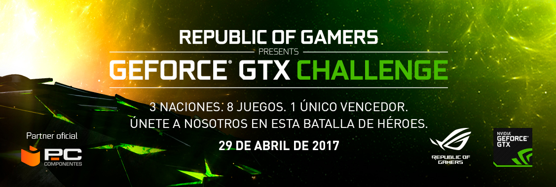 NP: GeForce GTX Challenge: el torneo en portátiles entre España, Italia y Francia