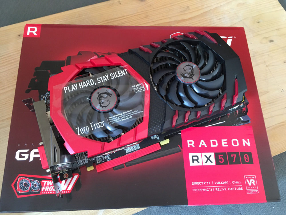 MSI Radeon RX 570 Gaming X sorprendida en Ebay