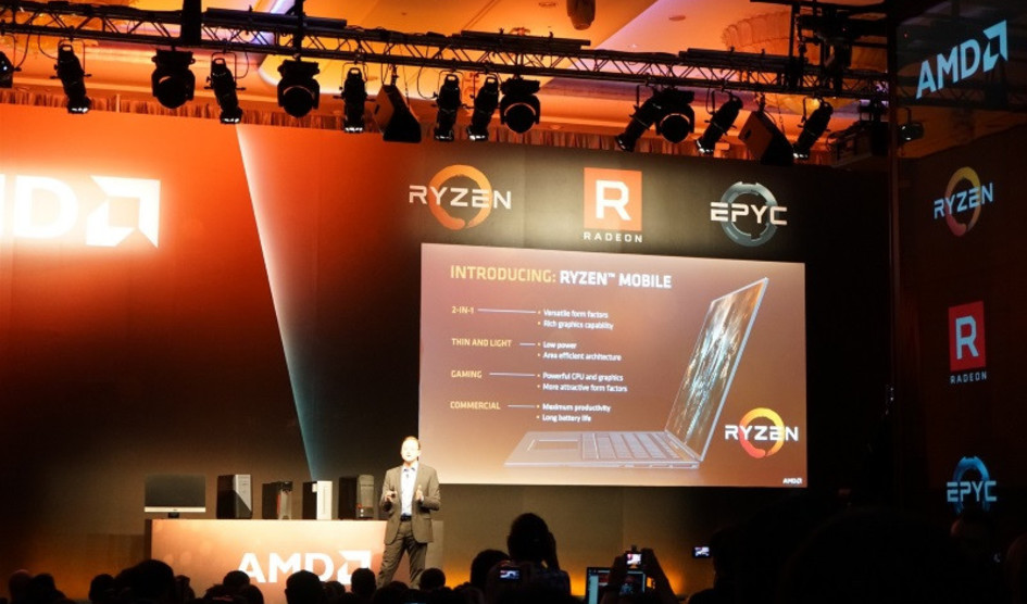 Computex2017: Más portátiles AMD Ryzen llegarán este año