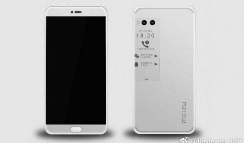 Meizu Pro 7 nuevas imágenes filtradas de la pantalla secundaria