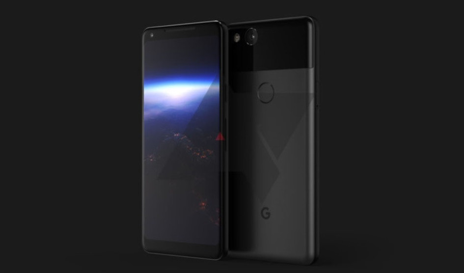 Google Pixel 2 XL avistado en un supuesto render