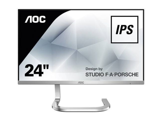 NP: Ya están a la venta los elegantes monitores de AOC diseñados por Studio F.A. Porsche