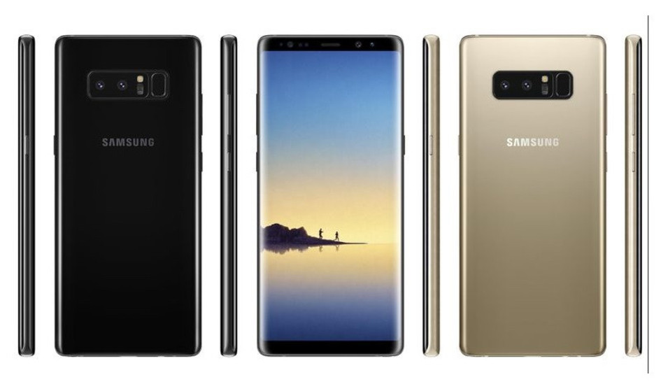 Samsung Galaxy Note 8 muestra sus especificaciones