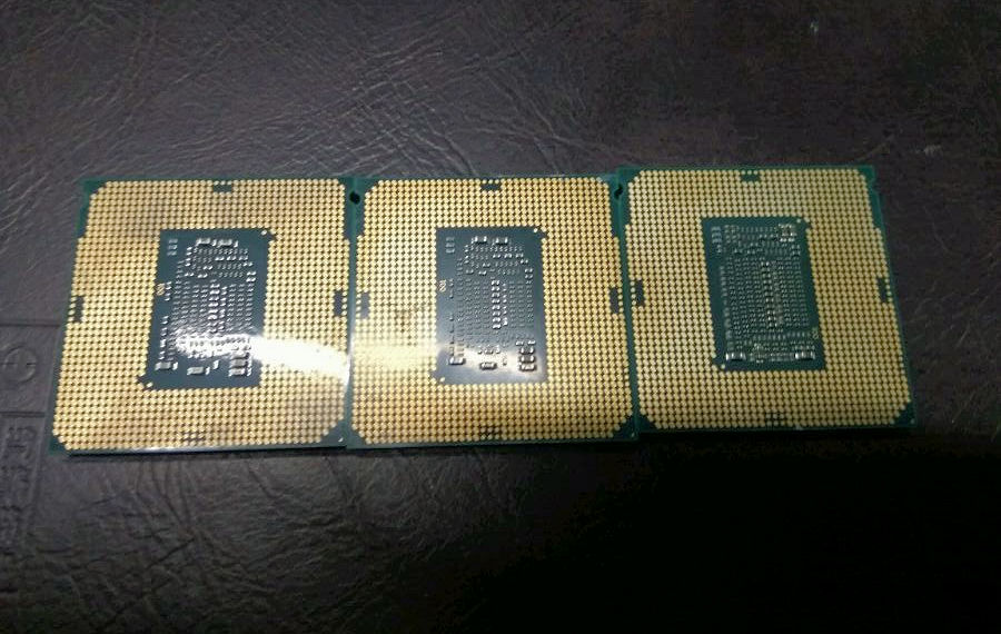 Intel Core i7 8700K, i3 8350K e i3 8100 filtrados
