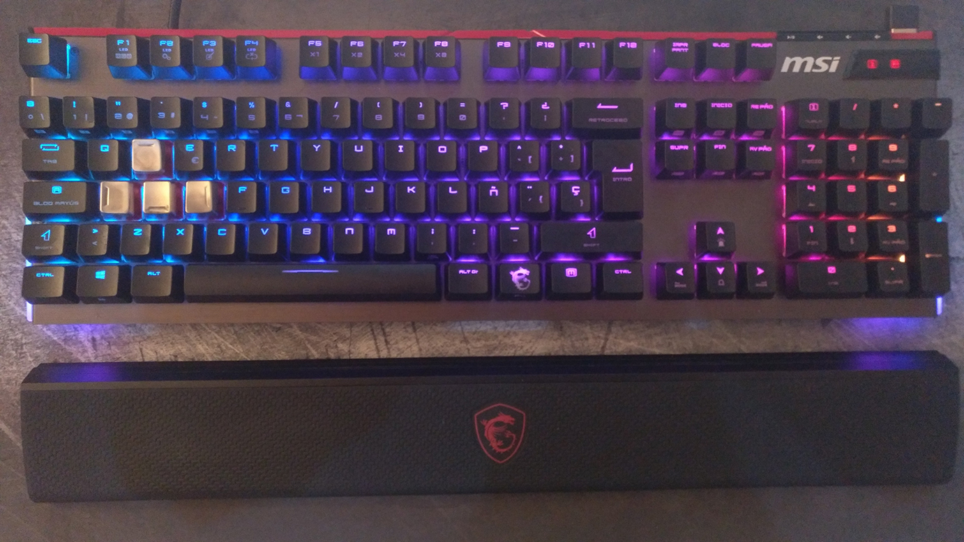 Analisis teclado MSI GK80