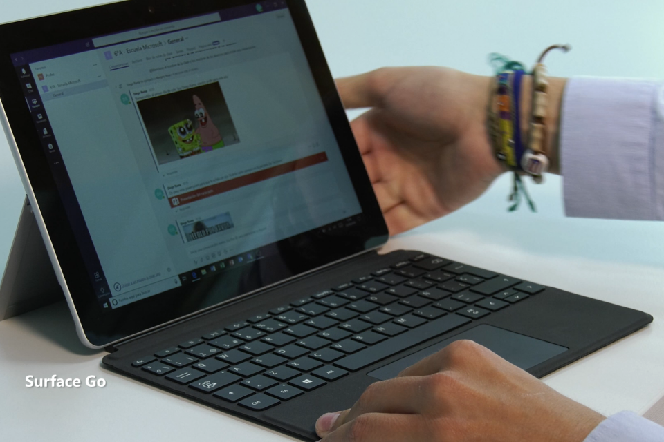 NP: Microsoft Teams y Surface Go, la combinación perfecta para impulsar la colaboración en el aula