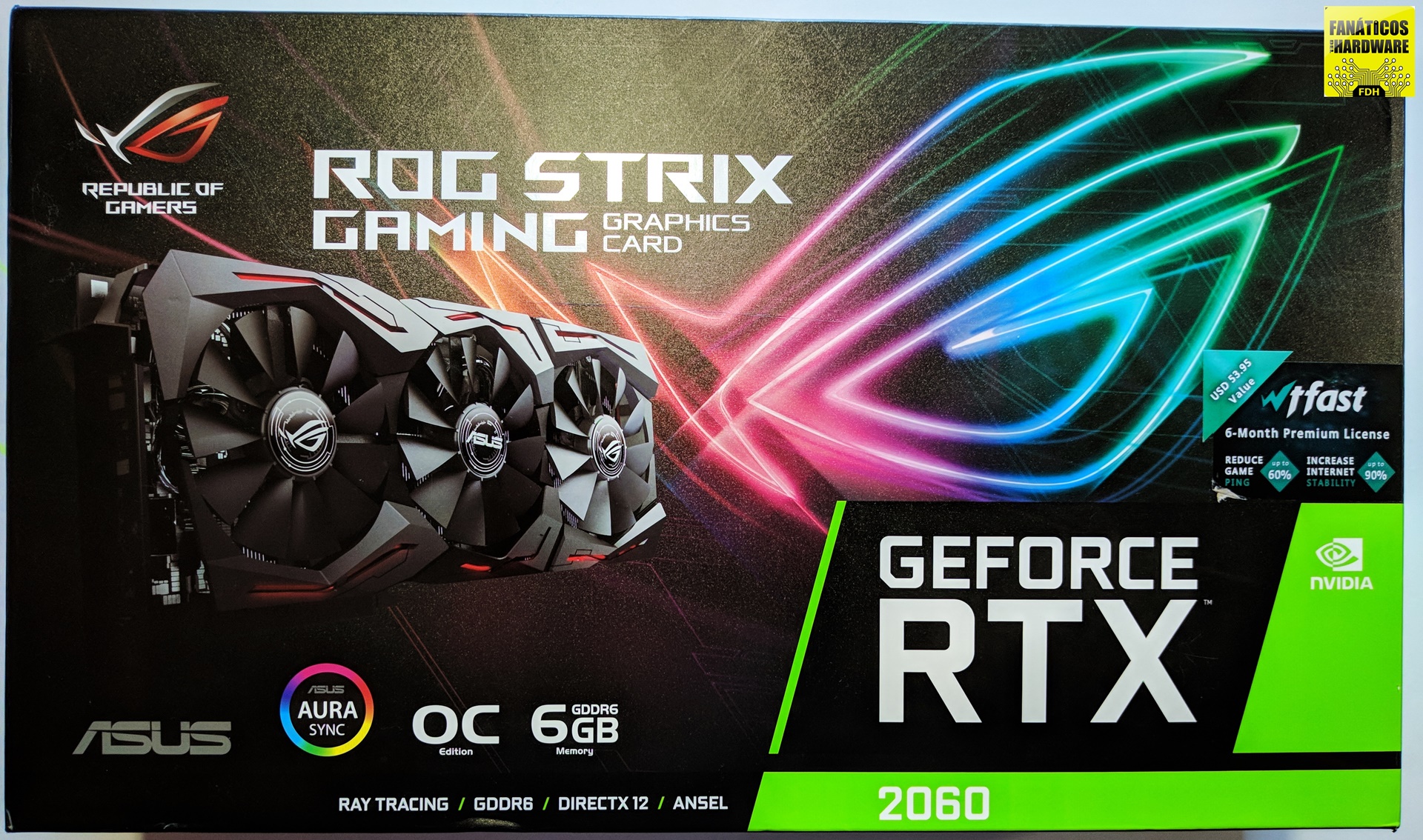 Review Asus ROG STRIX RTX 2060 OC - Fanáticos del Hardware
