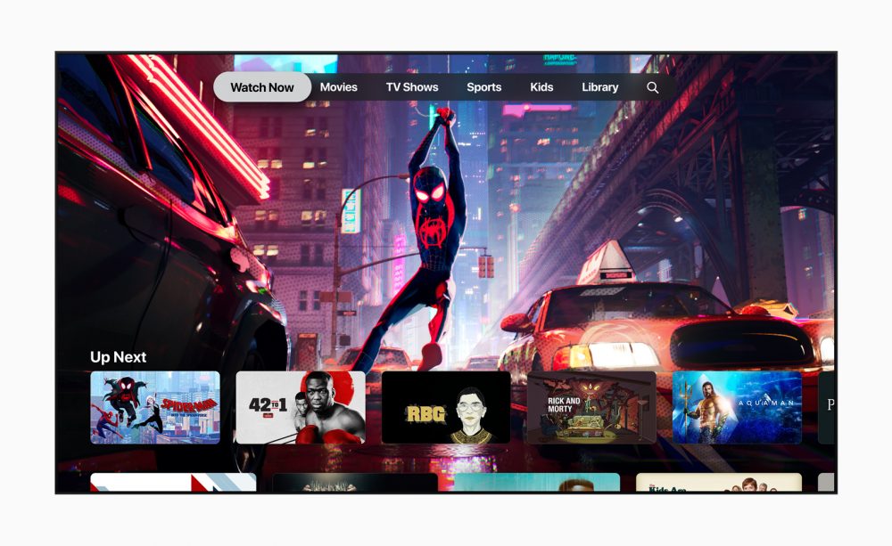 Apple presenta Apple TV+ en la nueva versión de Apple TV app