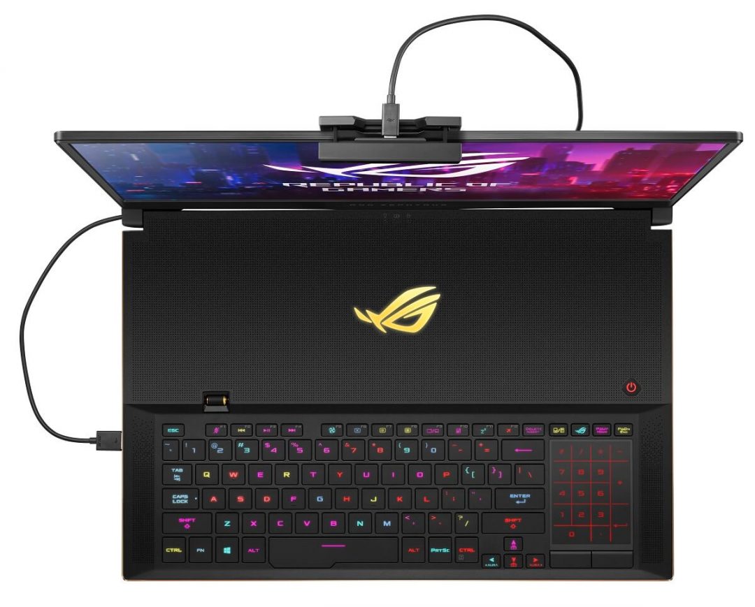 Coperchio Superiore Palmrest Per ASUS Zephyrus S GX701 – Guscio A/C Di Ricambio