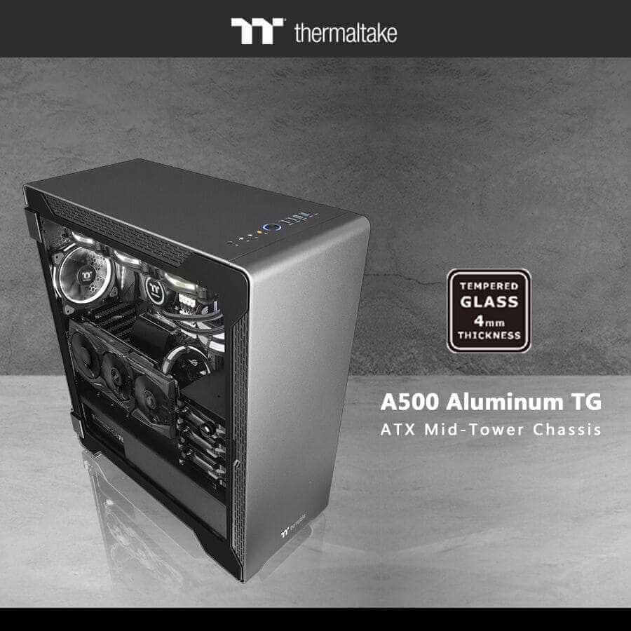 NP: Thermaltake A700 Aluminum Tempered Glass Edition Full Tower se une a la familia de chasis de la serie A