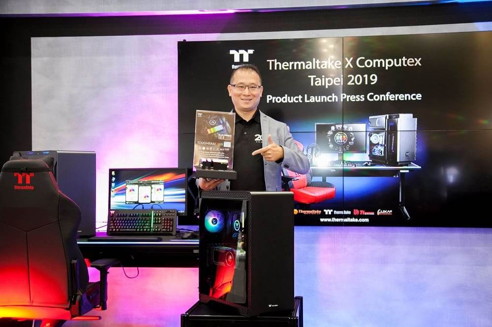 Thermaltake, la marca líder de montaje para PC en soluciones de refrigeración, gaming y memoria para entusiastas, celebró hoy la Conferencia de prensa Thermaltake en COMPUTEX Taipei 2019.