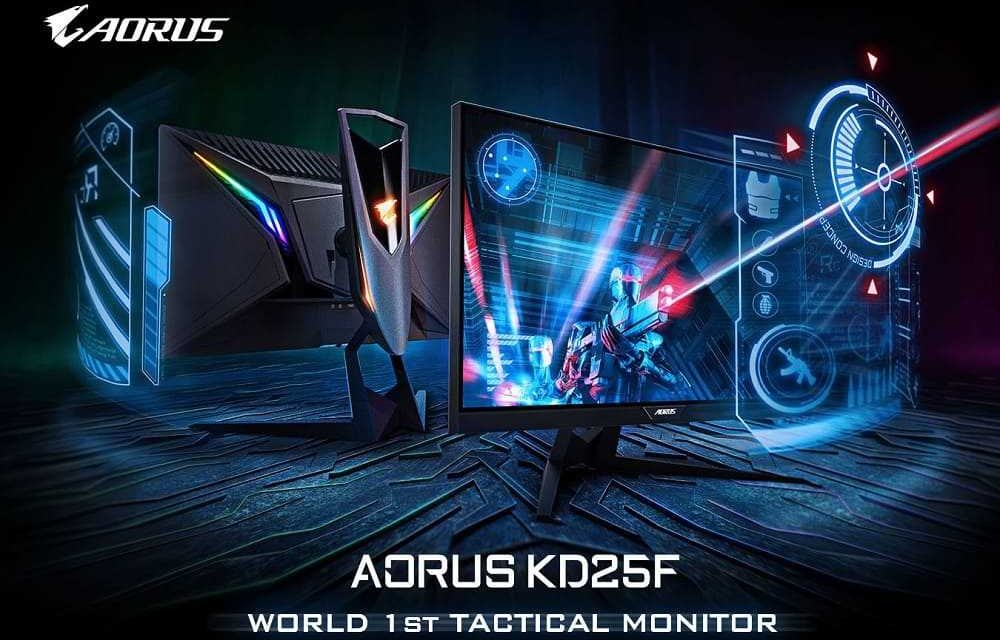 NP: Hecho para jugadores de FPS, ¡AORUS KD25F Tactical Monitor Lanzado!  Fanáticos del Hardware