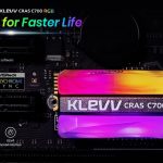 KLEVV presenta sus SSDs CRAS C700 RGB
