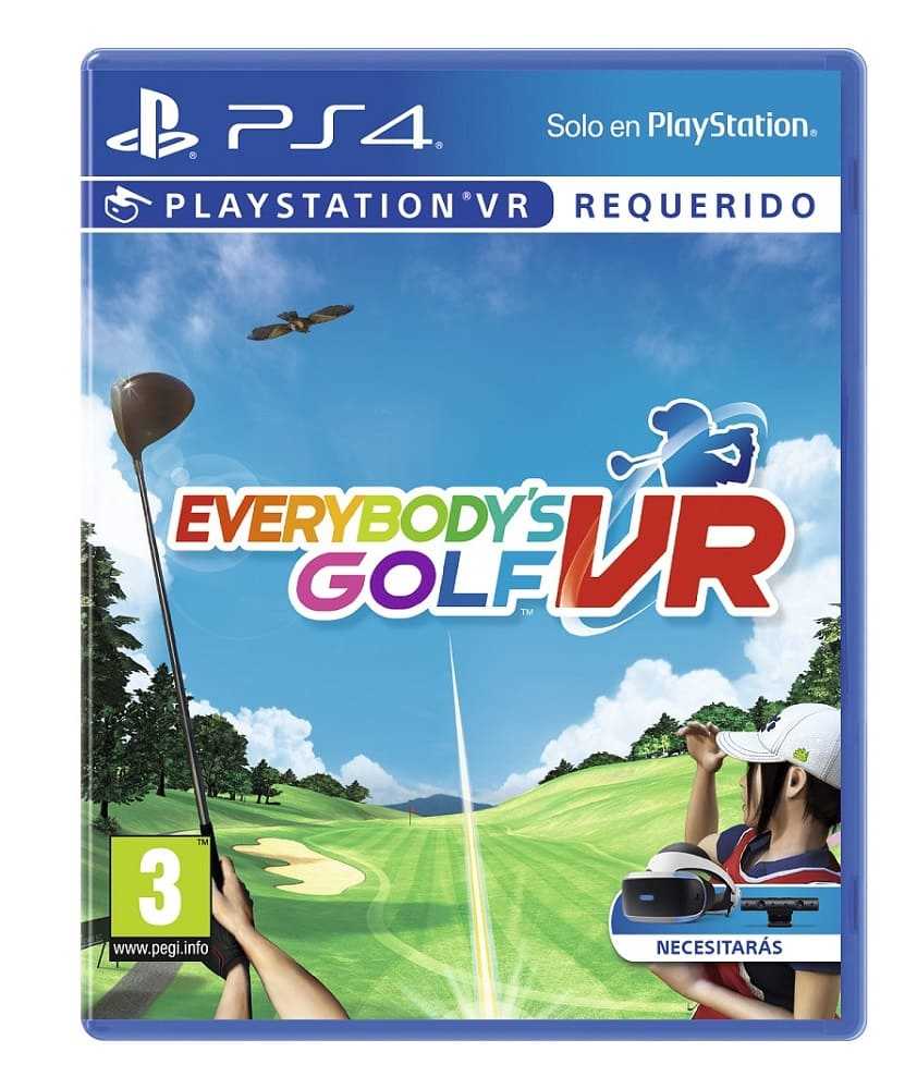 NP: Ya disponible para PlayStation VR la reinvención del clásico Everybody’s Golf
