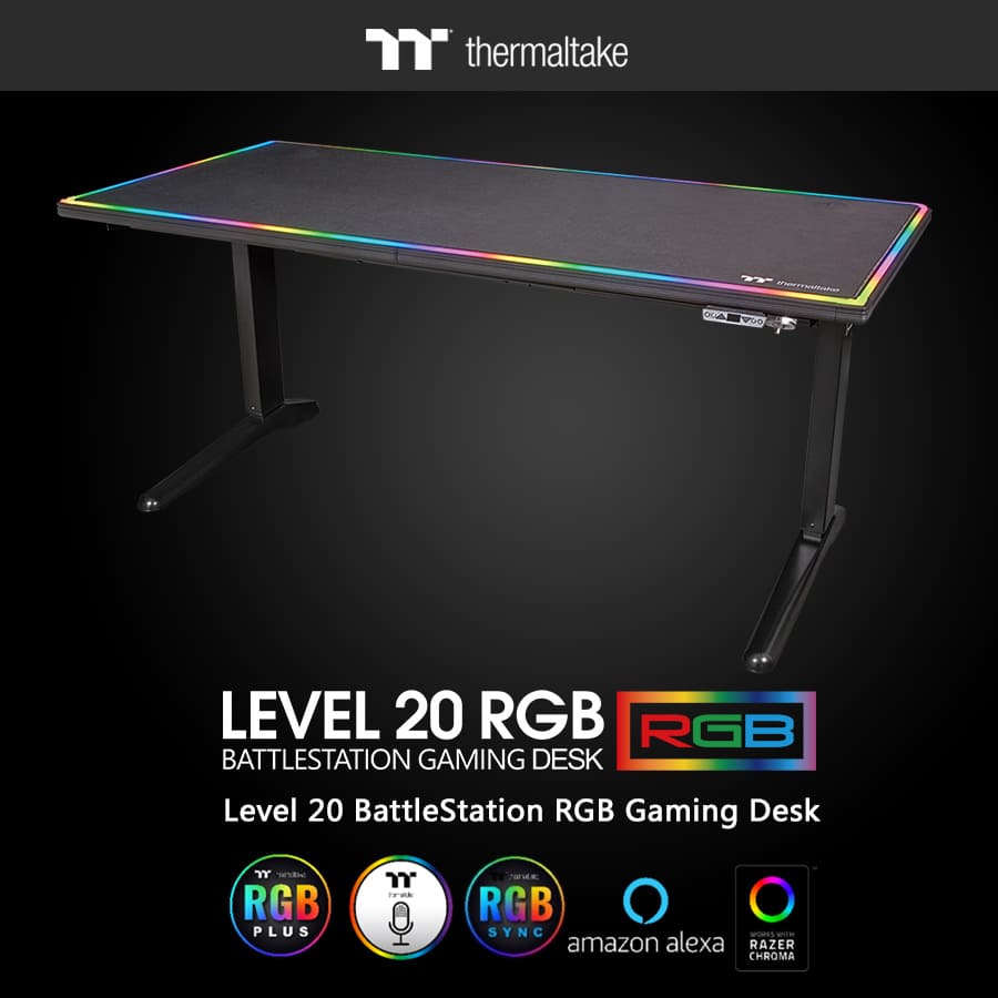 NP: Thermaltake Level 20 RGB BattleStation Gaming Desk