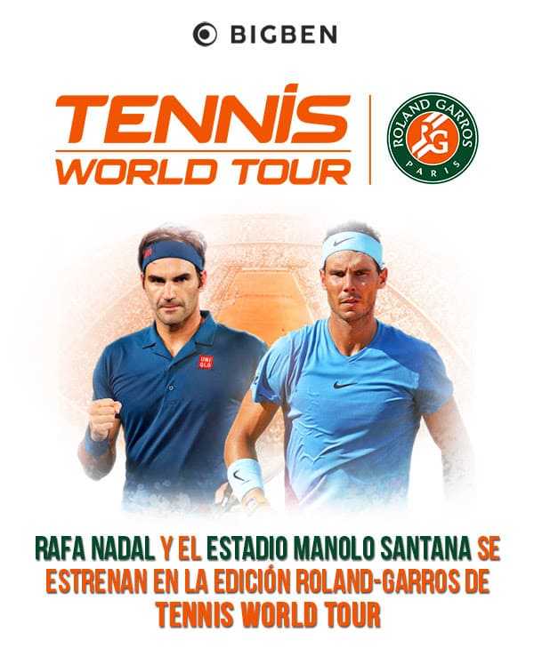 NP: ¡Tennis World Tour Roland-Garros Edition ya disponible!