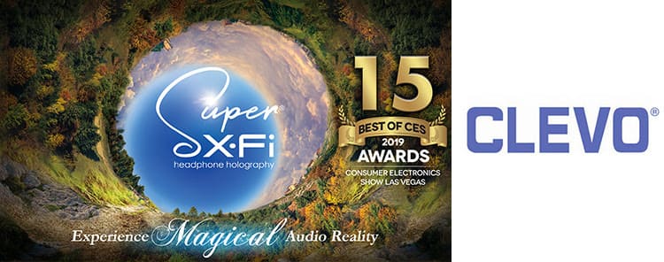 NP: Creative anuncia la integración de la tecnología Super X-Fi en los portátiles OEM de Clevo