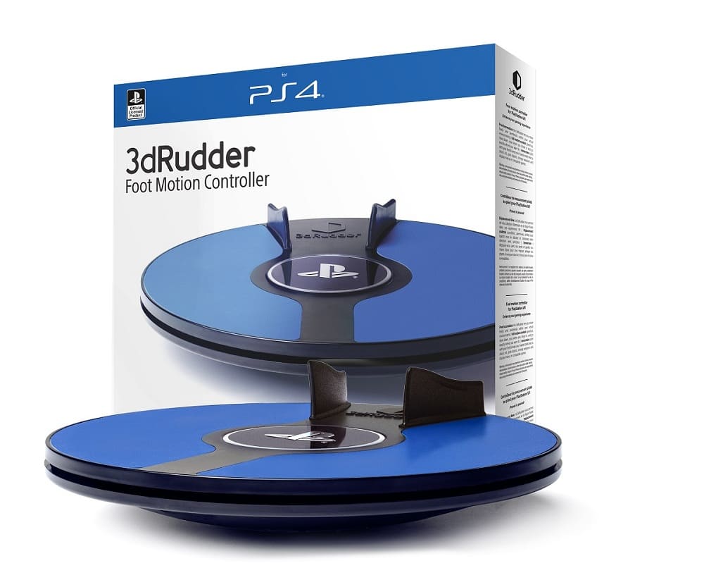 NP: Ya está disponible 3DRudder para PlayStation VR