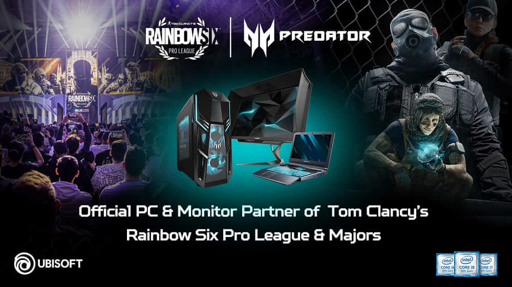 NP: Ubisoft pone en marcha una renovada liga para la temporada X de Tom Clancy's Rainbow Six Pro League con el patrocinio de Acer Predator