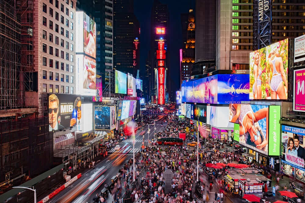 NP: Samsung instala nuevas pantallas LED en el corazón de Times Square en Nueva York