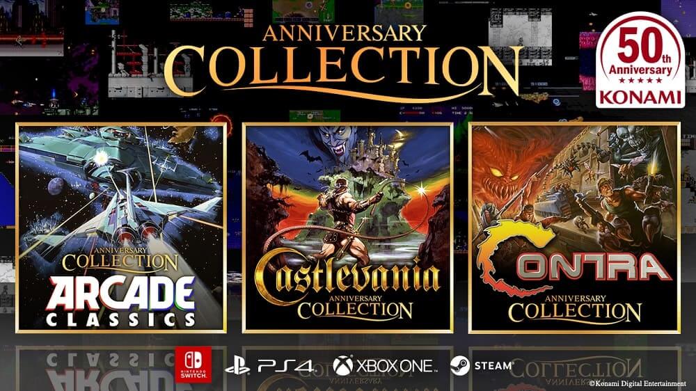 NP: Konami desvela los detalles del parche para las tres Anniversary Collections, que ya está disponible