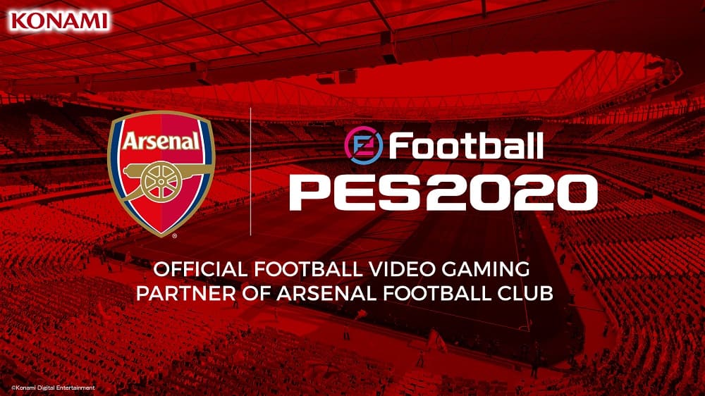 NP: Konami y el Arsenal FC anuncian la ampliación de su acuerdo de larga duración