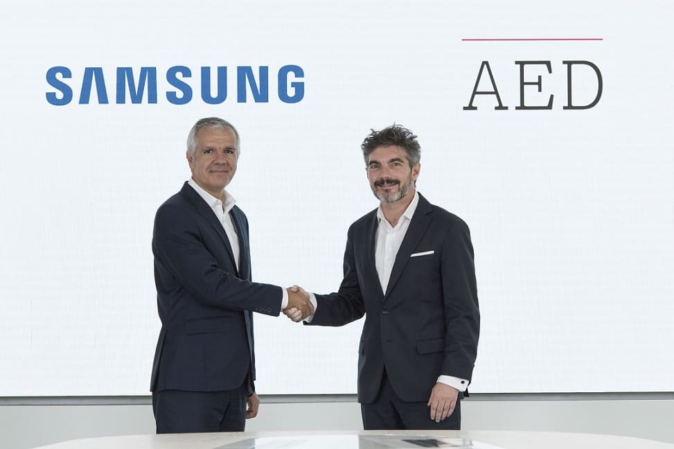 NP: Samsung y la AED firman un acuerdo de colaboración