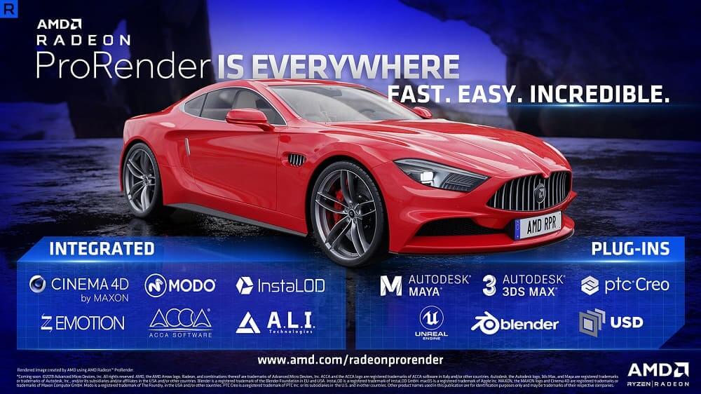 NP: AMD amplía las capacidades de las cargas de trabajo creativas con nuevas integraciones y actualizaciones de Radeon ProRender