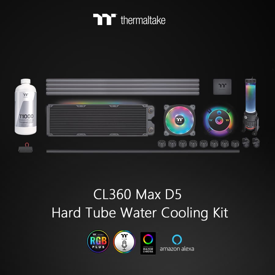 NP: Thermaltake Pacific CL360 Max D5 Hard Tube Water Cooling Kit