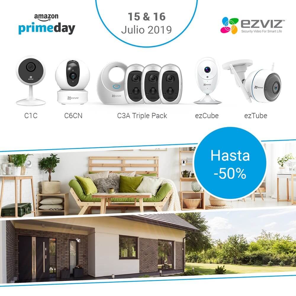 NP: EZVIZ, marca referente en seguridad para el hogar, lanza cuantiosos descuentos en sus productos durante los amazon Prime Days