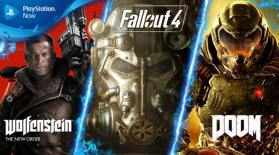 NP: Fallout 4, Doom y Wolfenstein: The New Order llegan en agosto a PlayStation Now