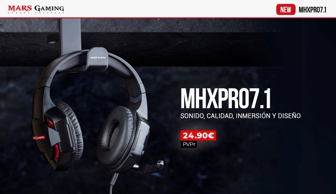 NP: Nuevos auriculares MHX PRO 7.1 - Sonido, calidad e inmersión
