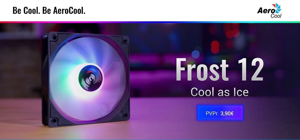 NP: Ventilador Frost 12 de Aerocool - Iluminación, refrigeración y estilo