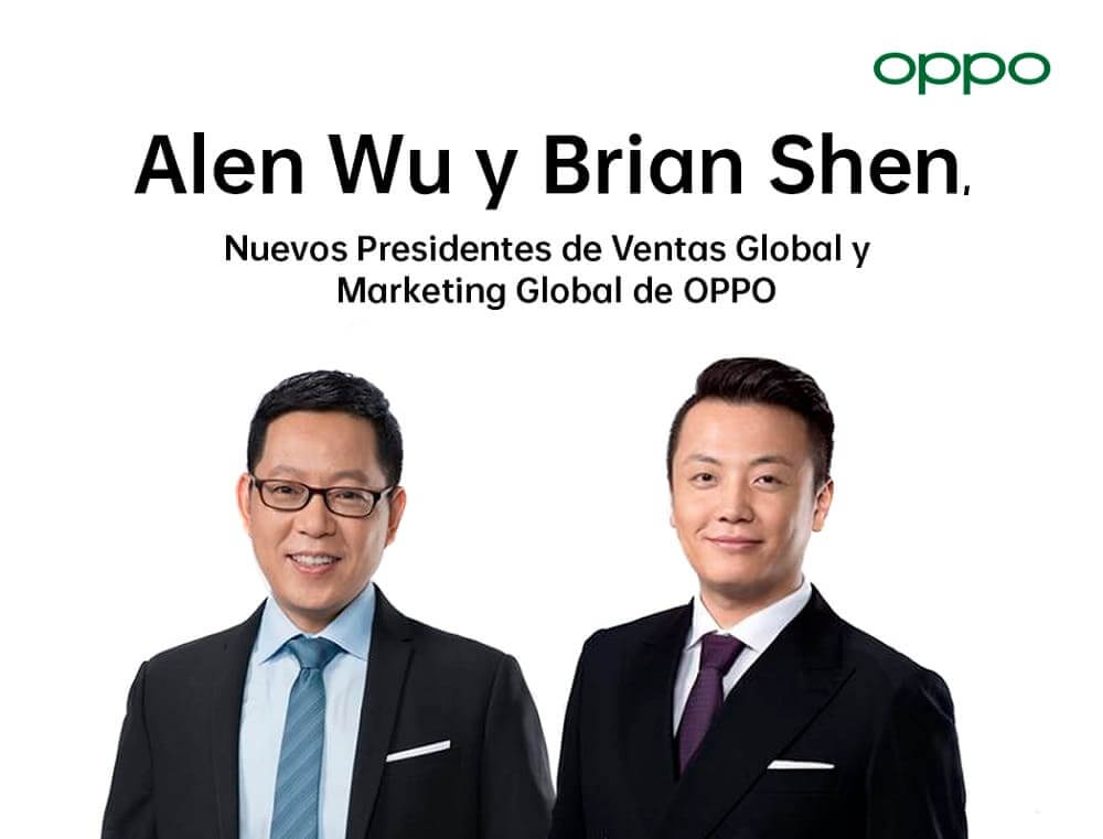 NP: OPPO nombra nuevos Presidentes de Ventas Globales y Marketing Global para impulsar la integración de la compañía en todo