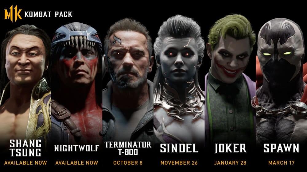 NP: Desvelados dos nuevos personajes del Kombat Pack de Mortal Kombat 11: Terminator T-800 y el Joker