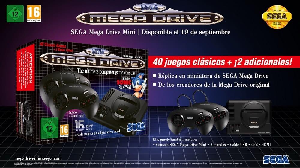 NP: Ya a la venta la SEGA Mega Drive Mini - Tráiler de lanzamiento