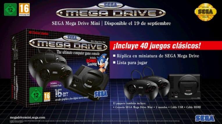 NP: Así se anunciaba la SEGA Mega Drive Mini - Remake tráiler de TV